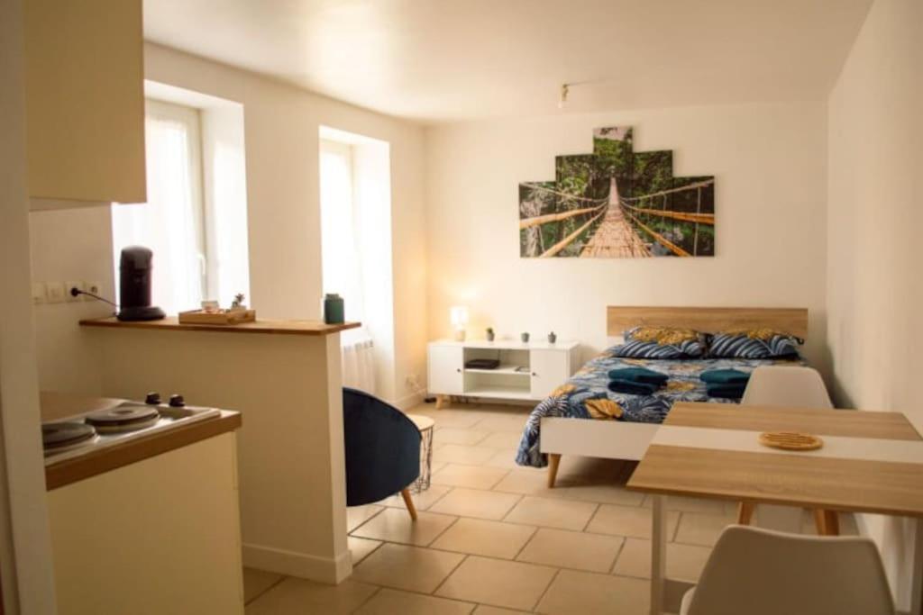 Studio Cosy Tv Wifi Confortable Et Chaleureux Gaillon Exteriér fotografie
